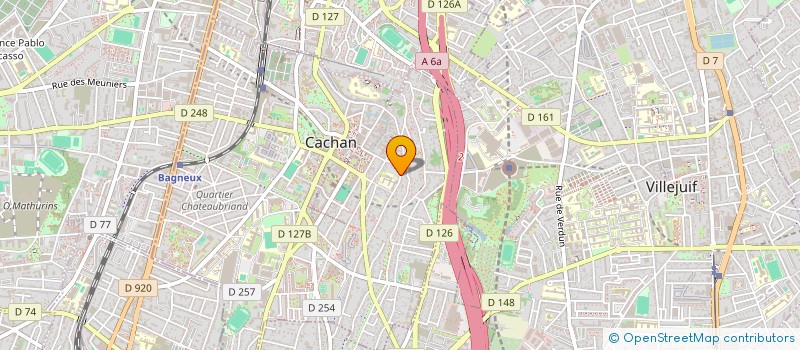 localisation de l'entreprise SAPOVAL CARTIER INDIVISION  CACHAN