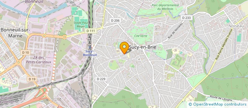 localisation de l'entreprise SAPOVI2CZ  SUCY-EN-BRIE