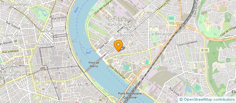 localisation de l'entreprise SAPP 33  BORDEAUX