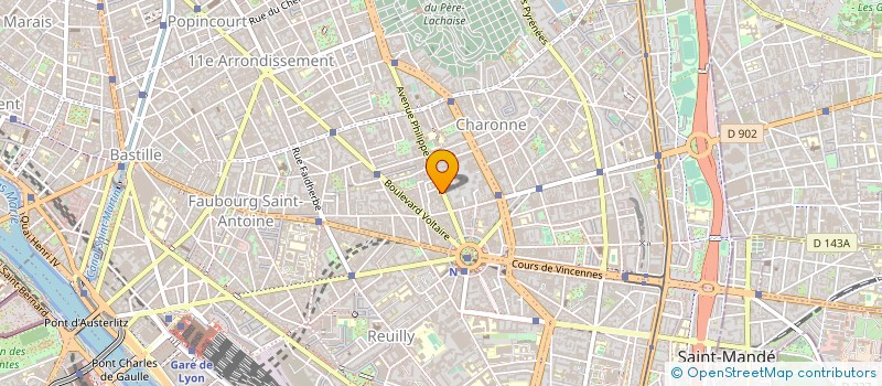 localisation de l'entreprise SAPP  PARIS