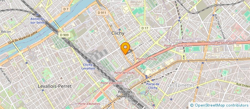 localisation de l'entreprise SAPP ET CIE à CLICHY