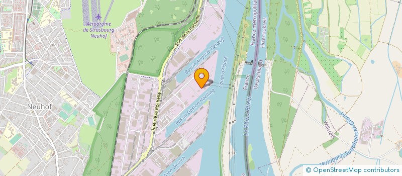 localisation de l'entreprise SAPPE SOCIETE ANTI POLLUTION ET PROTECTION DE L'ENVIRONNEMENT à STRASBOURG