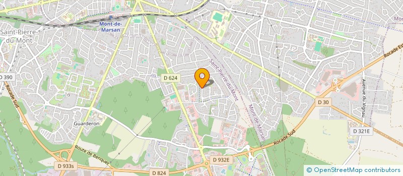 localisation de l'entreprise SAPPHIRUS EXPERTISE COMPTABLE  SAINT-PIERRE-DU-MONT