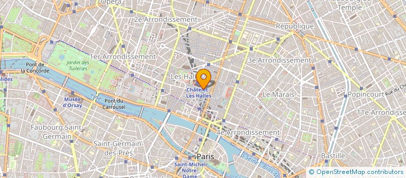 localisation de l'entreprise SAPPHO SARL à PARIS
