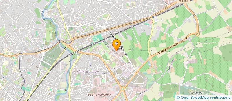 localisation de l'entreprise SAPPI à CASTELNAU-LE-LEZ