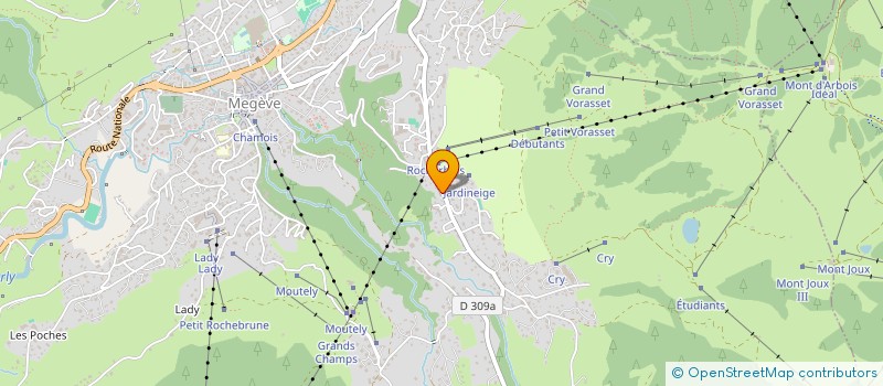 localisation de l'entreprise SAPPORO  MEGEVE