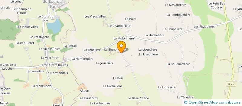localisation de l'entreprise SAPRESTI TRAITEUR à BEDEE