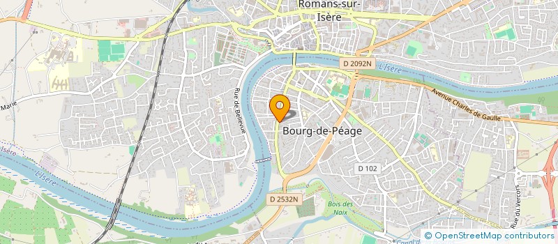 localisation de l'entreprise SAPRIMMO  BOURG-DE-PEAGE