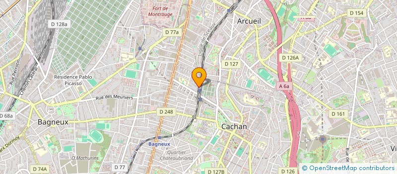 localisation de l'entreprise SAPRISTI FACTORY EURL  CACHAN