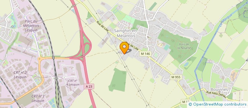 localisation de l'entreprise SAPRISTI STORE  VILLENEUVE-D'ASCQ