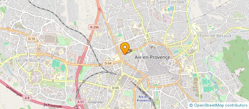 localisation de l'entreprise SAPROCOM à AIX-EN-PROVENCE