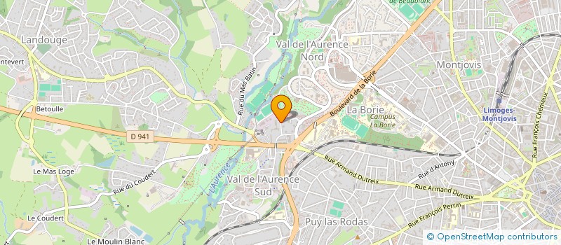 localisation de l'entreprise SAPS DU LIMOUSIN à LIMOGES