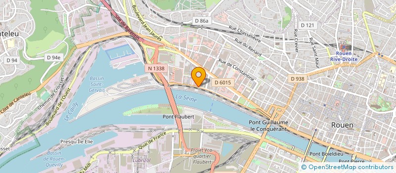 localisation de l'entreprise SAPSECOPS à ROUEN