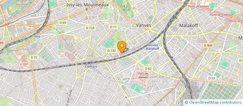 localisation de l'entreprise SAPSEM CONSULTING  VANVES