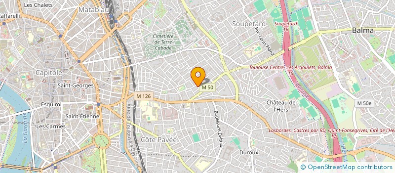 localisation de l'entreprise SAPTARSHI IT CONSULTING à TOULOUSE