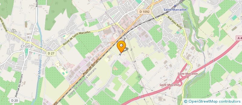 localisation de l'entreprise SAPTECH  CHATTE