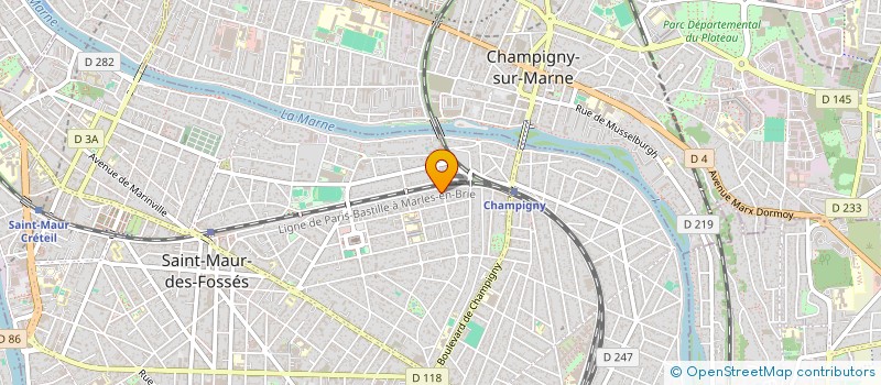 localisation de l'entreprise SAQQARAH à SAINT-MAUR-DES-FOSSES