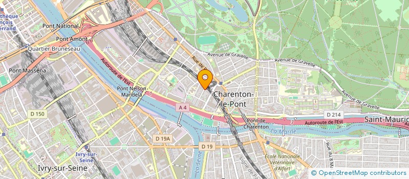 localisation de l'entreprise SAR à CHARENTON-LE-PONT