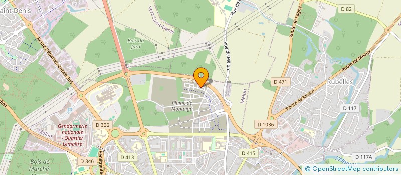 localisation de l'entreprise SAR  MELUN