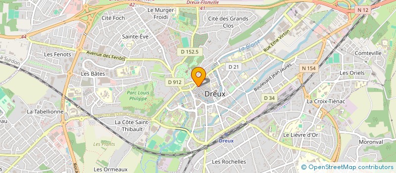 localisation de l'entreprise SAR AJP DREUX à DREUX