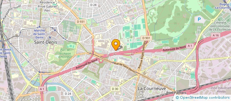 localisation de l'entreprise SAR BATI à SAINT-DENIS