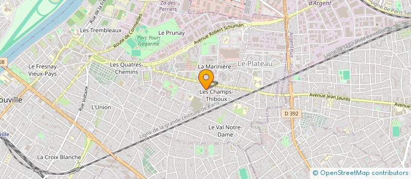 localisation de l'entreprise SAR BATI à SARTROUVILLE