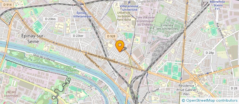 localisation de l'entreprise SAR CONSULTING à EPINAY-SUR-SEINE