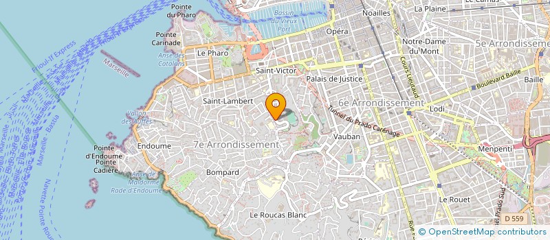 localisation de l'entreprise SAR DIFFUSION à MARSEILLE