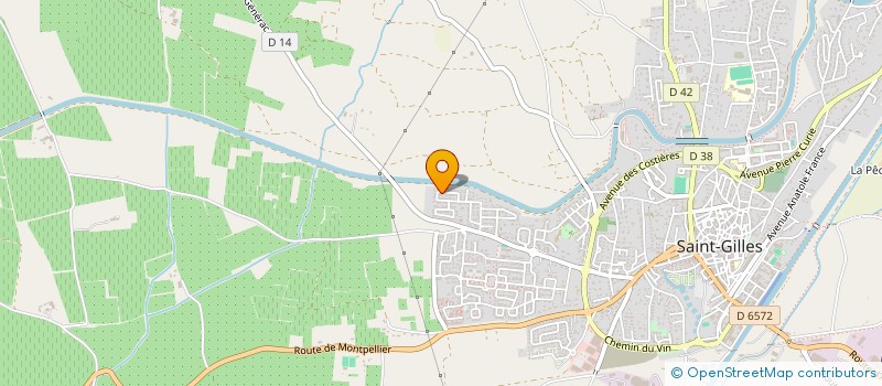 localisation de l'entreprise SAR-FACADE  SAINT-GILLES