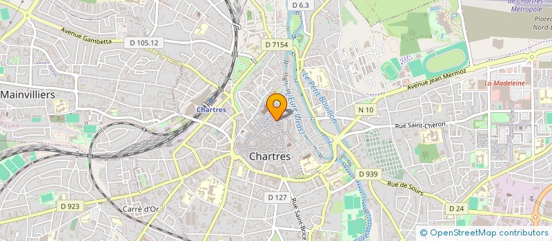 localisation de l'entreprise SAR IMPACT I MEDIAS à CHARTRES
