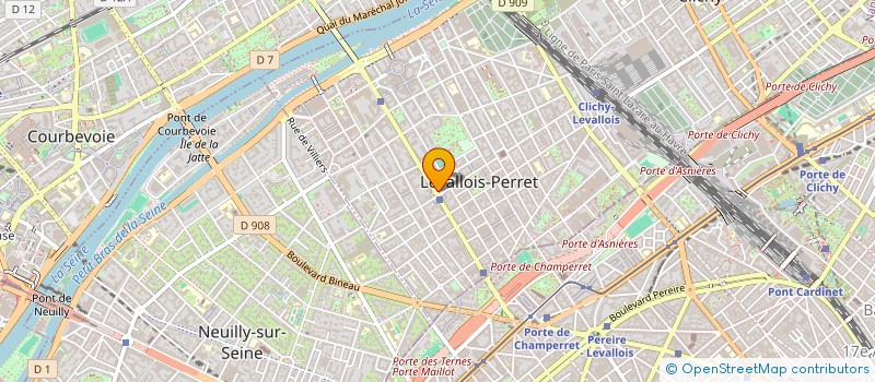 localisation de l'entreprise SAR INVESTISSEMENT à LEVALLOIS-PERRET