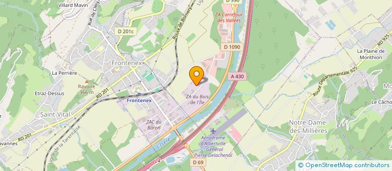 localisation de l'entreprise SAR LOC  TOURNON