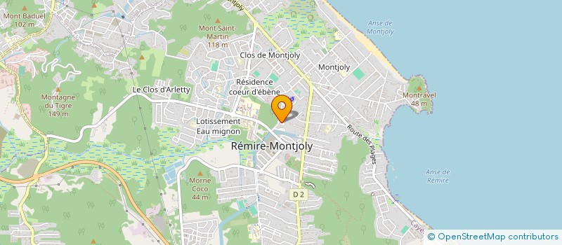 localisation de l'entreprise SAR SERVICE à REMIRE-MONTJOLY