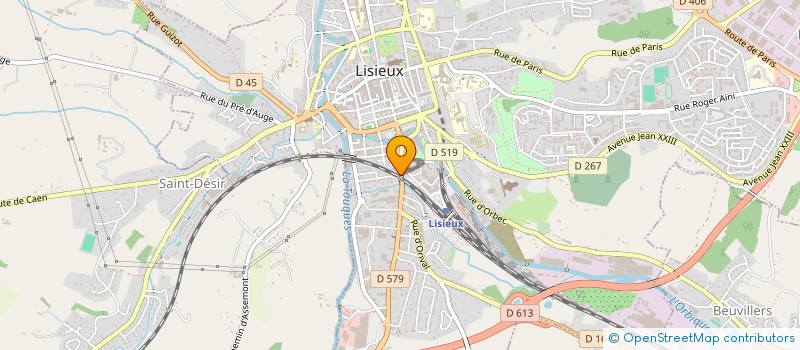 localisation de l'entreprise SAR SERVICES ARTISANS REUNIS à LISIEUX