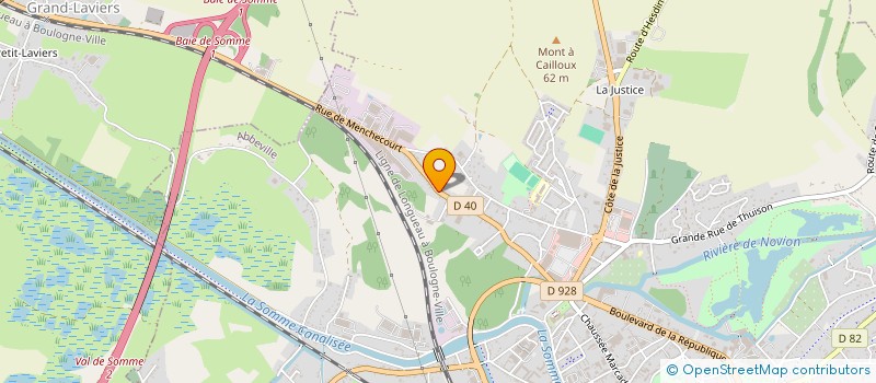 localisation de l'entreprise SAR SOCIETE ARTISANALE DU REVETEMENT à ABBEVILLE