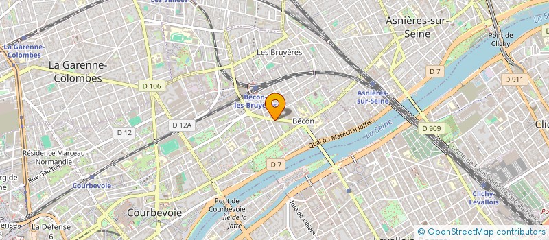localisation de l'entreprise SAR TECHNOLOGIES INTERNATIONAL à LEVALLOIS PERRET