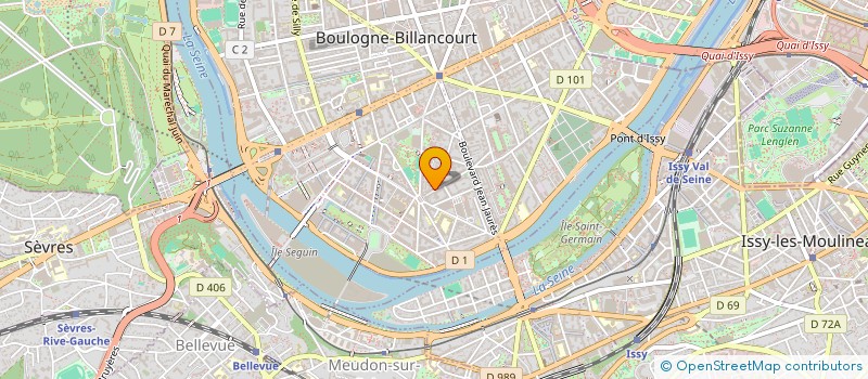 localisation de l'entreprise SAR Z.H à BOULOGNE-BILLANCOURT