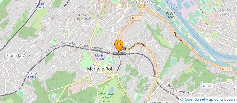 localisation de l'entreprise SARA  MARLY-LE-ROI