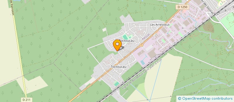 localisation de l'entreprise SARA à PESSAC