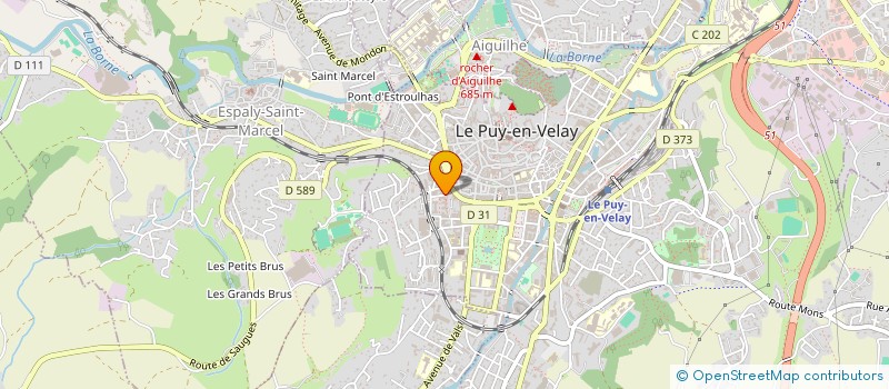 localisation de l'entreprise SARA  LE PUY-EN-VELAY