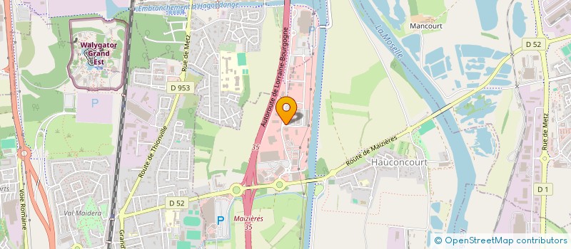 localisation de l'entreprise SARA  HAUCONCOURT