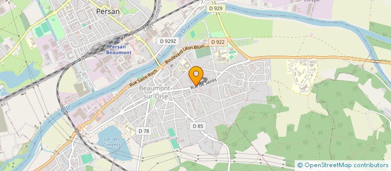 localisation de l'entreprise SARA  BRUYERES-SUR-OISE