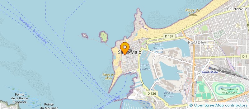 localisation de l'entreprise SARA  SAINT-MALO