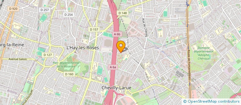 localisation de l'entreprise SARA.B  L'HAY-LES-ROSES