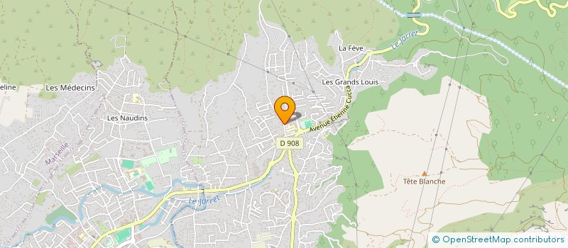 localisation de l'entreprise SARA B  ALLAUCH