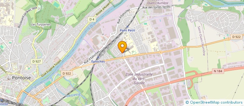 localisation de l'entreprise SARA BATIMENT à SAINT-OUEN-L'AUMONE