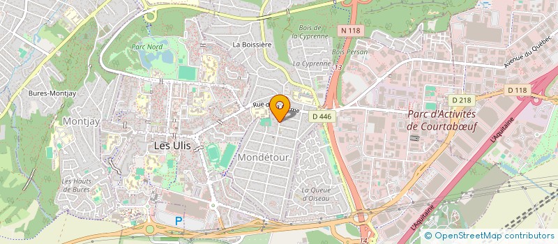 localisation de l'entreprise SARA CONSEIL à ORSAY