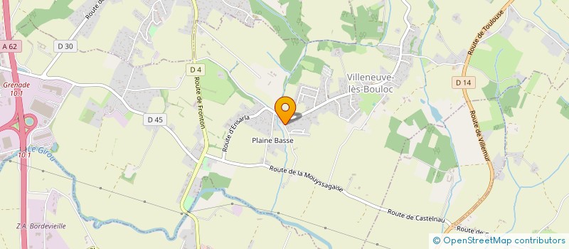 localisation de l'entreprise SARA ECO HOME  VILLENEUVE-LES-BOULOC