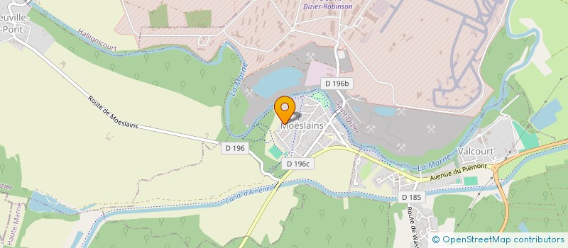 localisation de l'entreprise SARA ET LES P'TITS POIDS à MOESLAINS