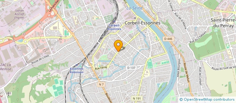 localisation de l'entreprise SARA JAYNN à CORBEIL-ESSONNES